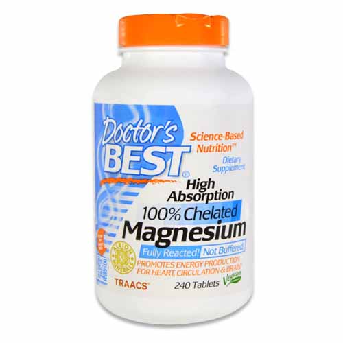 DOCTORS BEST HIGH ABSORPTION MAGNESIUM 100mg 240 tabliet